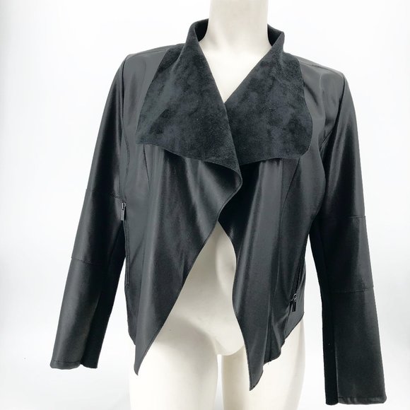 bagatelle Jackets & Blazers - BAGATELLE Vegan Leather Cascade Moto Jacket XL